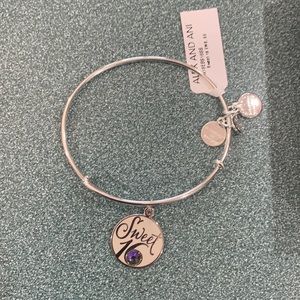 Alex and Ani Sweet 16 bracelet. Never been worn or used. Perfect Sweet 16 gift!